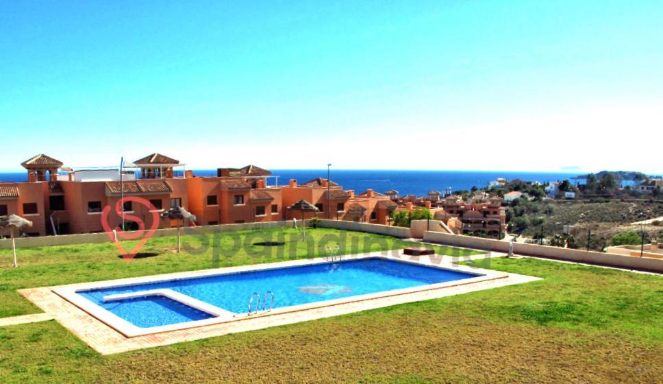 Sea View Apartment Mojon Hills Cartagena Luaran gambar